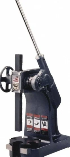 Arbor Press: 1-1/4" Ram, 7" Throat Depth, 3 Ton Pressure, 10-3/4" Max Work Height