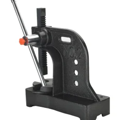 Arbor Press: 1-1/4" Ram, 4-3/4" Throat Depth, 2 Ton Pressure, 11" Stroke, 8" Max Work Height