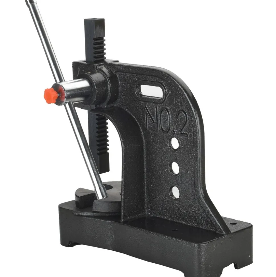 Arbor Press: 1-1/4" Ram, 4-3/4" Throat Depth, 2 Ton Pressure, 11" Stroke, 8" Max Work Height