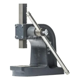 Arbor Press: 1-1/4" Ram, 7" Throat Depth, 3 Ton Pressure, 10-3/4" Max Work Height