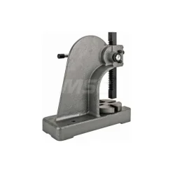 Arbor Press: 1-5/8" Ram, 6" Throat Depth, 2 Ton Pressure, 14" Stroke, 8-1/2" Max Work Height