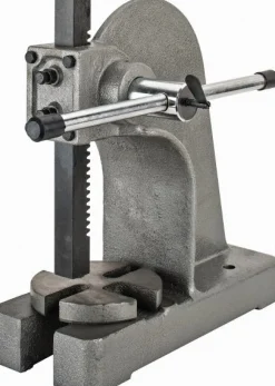 Arbor Press: 1-5/8" Ram, 6" Throat Depth, 2 Ton Pressure, 14" Stroke, 8-1/2" Max Work Height