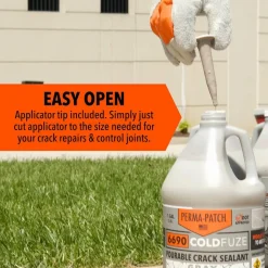 Asphalt Repair Compounds: Product Type: Crack Filler; Color: Gray; Container Size: 1 gal; Container Type: Jug