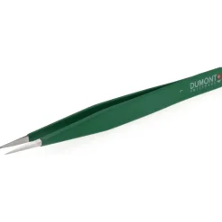 Assembly Tweezer: 1, Stainless Steel, 4-3/4" OAL
