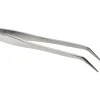 Assembly Tweezer: Stainless Steel, Straight Tip, 6-1/2" OAL