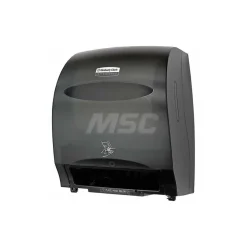 Automatic Hard Roll Towel Dispenser, Smoke (Black), 12.70" x 15.76" x 9.57"