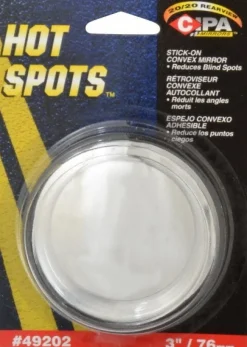 Automotive Round Convex Blind Spot Stick-On Mirror