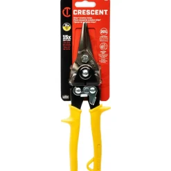 Aviation Snips: 9-3/4" OAL, 1-3/8" LOC, Jaw: Molybdenum Steel Blades