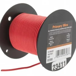 18 AWG Automotive Plastic Insulated, Single Conductor Wire
