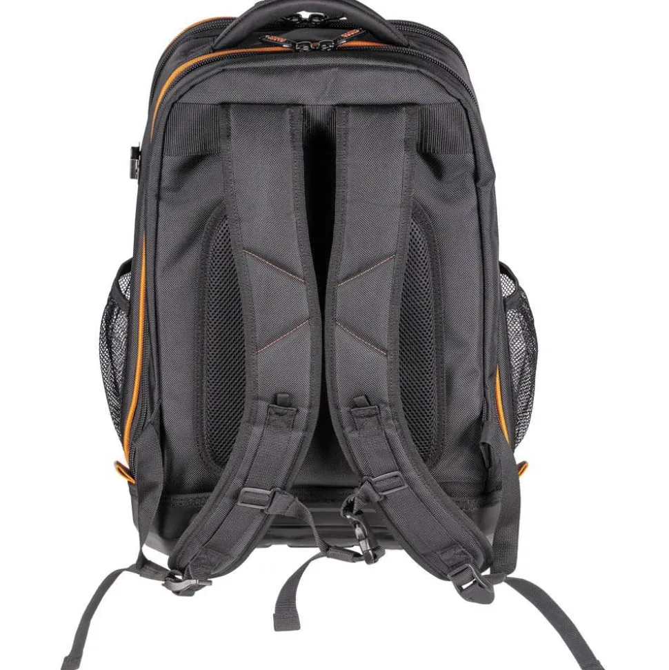 Backpack: 28 Pocket, 11" Wide, 14-3/4" Deep, 20" High