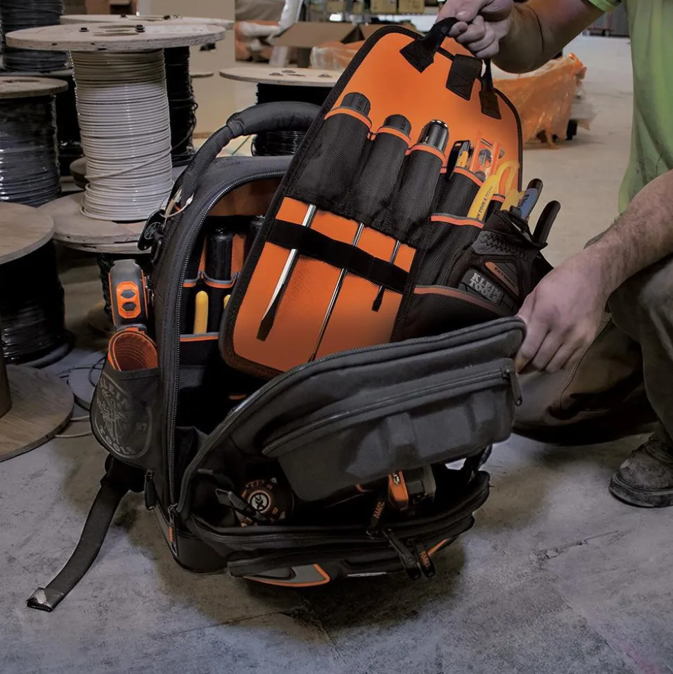 Backpack: 48 Pocket, 13-1/2" Wide, 11" Deep, 19-1/2" High