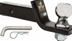 2" Ball Dia, 5-3/4" Shank Length, Hitch Ball