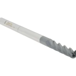 Ball End Mill: 1/4" Dia, 1" LOC, 4 Flute, Solid Carbide