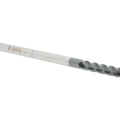 Ball End Mill: 1/4" Dia, 1" LOC, 4 Flute, Solid Carbide