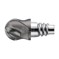 Ball End Mill Heads: Mill Diameter (mm): 25.40; Mill Diameter (Decimal Inch): 1.0000; Length of Cut (mm): 14.00