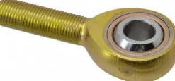 Ball Joint Linkage Spherical Rod End: 1/2-20" Shank Thread, 1/2" Rod ID, 1-5/16" Rod OD, 1-1/2" Shank Length, 6,700 lb Static Load Capacity