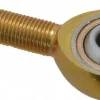Ball Joint Linkage Spherical Rod End: 3/8-24" Shank Thread, 3/8" Rod ID, 1" Rod OD, 1-1/4" Shank Length, 4,012 lb Static Load Capacity