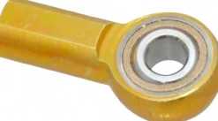 Ball Joint Linkage Spherical Rod End: 5/16-24" Shank Thread, 5/16" Rod ID, 7/8" Rod OD, 0.5" Shank Dia, 0.687" Shank Length, 3,200 lb Static Load Capacity