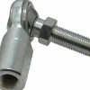 Ball Joint Linkage Spherical Rod End: 3/8-24" Shank Thread, 3/8" Rod ID, 1" Rod OD, 0.687" Shank Dia, 0.812" Shank Length, 5,100 lb Static Load Capacity