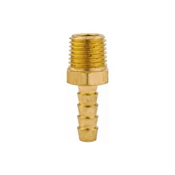 Barbed Hose Fitting: 1/4