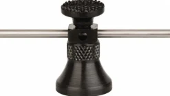 1" Base Dia, 1-1/2 to 2-1/4" Height Range, Jack Screw