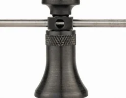 1-1/4" Base Dia, 2-1/4 to 3-3/8" Height Range, Jack Screw