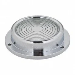 2-3/4" Base Dia x 0.69" Overall Height, 7 Circles, Brass Bull's Eye Circular Level