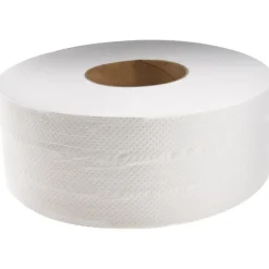 Bathroom Tissue: Recycled Fiber, 2-Ply, White