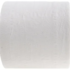 Bathroom Tissue: Standard Roll, Recycled Fiber, 2-Ply, White