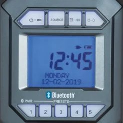 Battery Charger, Bluetooth Speaker & Radio & Cordless, Backlight LCD