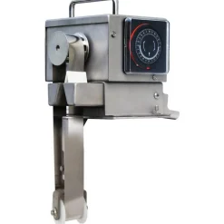 Belt Oil Skimmer: 1.00 GPH, 6" Reach, with Motor