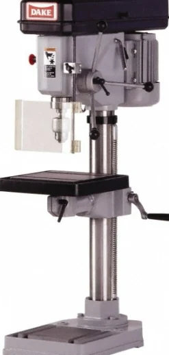 Bench Drill Press: 14-1/8" Swing, 0.5 hp, Belt Drive, 110 V, 1 Phase