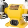 Bench Grinder: 6" Wheel Dia, 1/2" Arbor Hole Dia