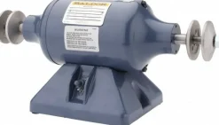 Bench Grinder: 6" Wheel Dia, 1/2" Arbor Hole Dia