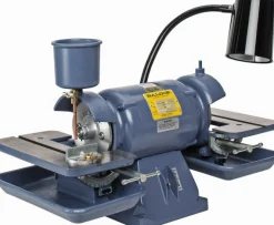 Bench Grinder: 6" Wheel Dia, 1-1/4" Arbor Hole Dia