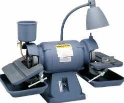 Bench Grinder: 6" Wheel Dia, 1-1/4" Arbor Hole Dia