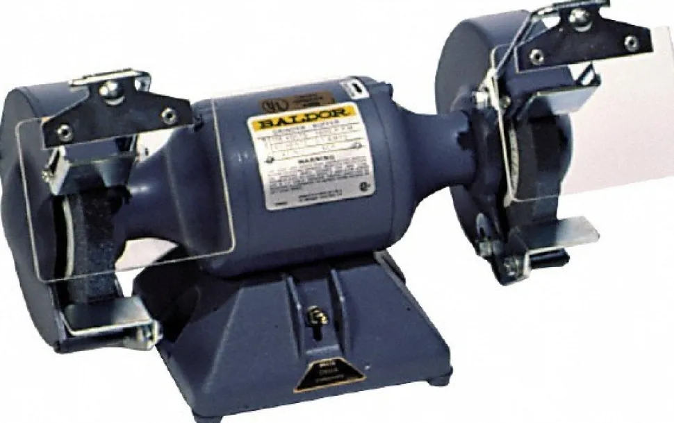 Bench Grinder: 7" Wheel Dia, 5/8" Arbor Hole Dia