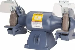 Bench Grinder: 8" Wheel Dia, 3/4" Arbor Hole Dia