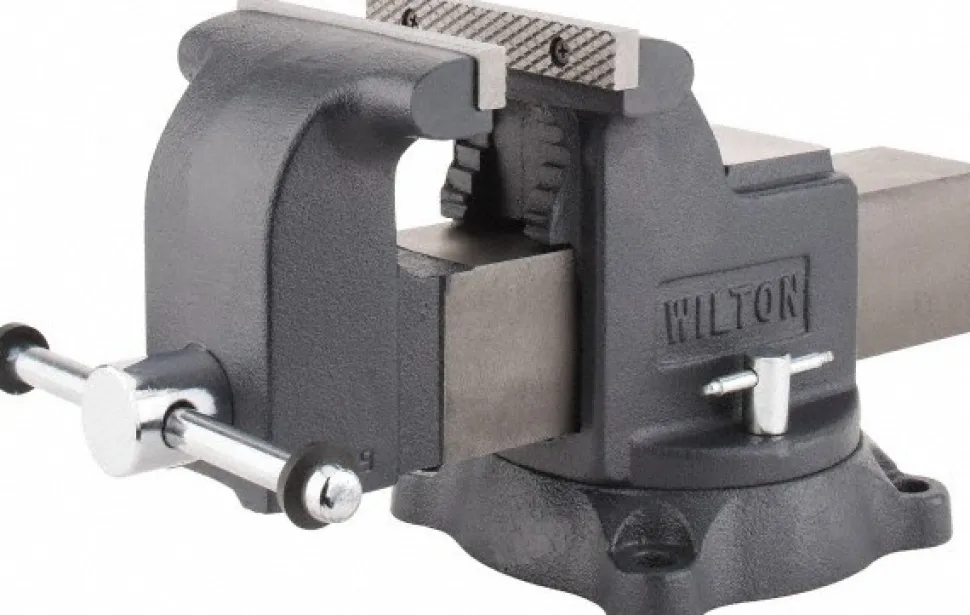 Bench & Pipe Combination Vise: 6" Jaw Width, 6 in Jaw Opening, 3-1/2 in Throat Depth