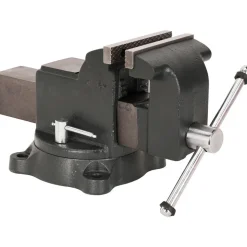 Bench & Pipe Combination Vise: 5" Jaw Width, 5 in Jaw Opening, 3 in Throat Depth