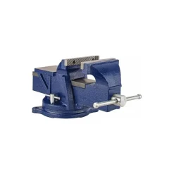 Bench Vise: 6" Jaw Width, 6" Jaw Opening, 3" Throat Depth