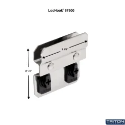 Bin Clip Pegboard Hook 3 Pack
