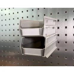 Bin Clip Pegboard Hook 3 Pack