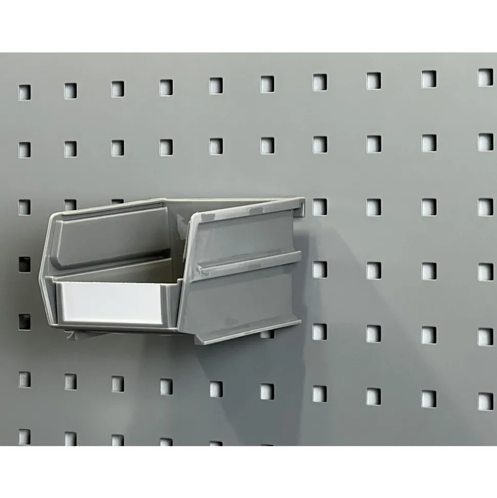 Bin Clip Pegboard Hook Zinc Coated