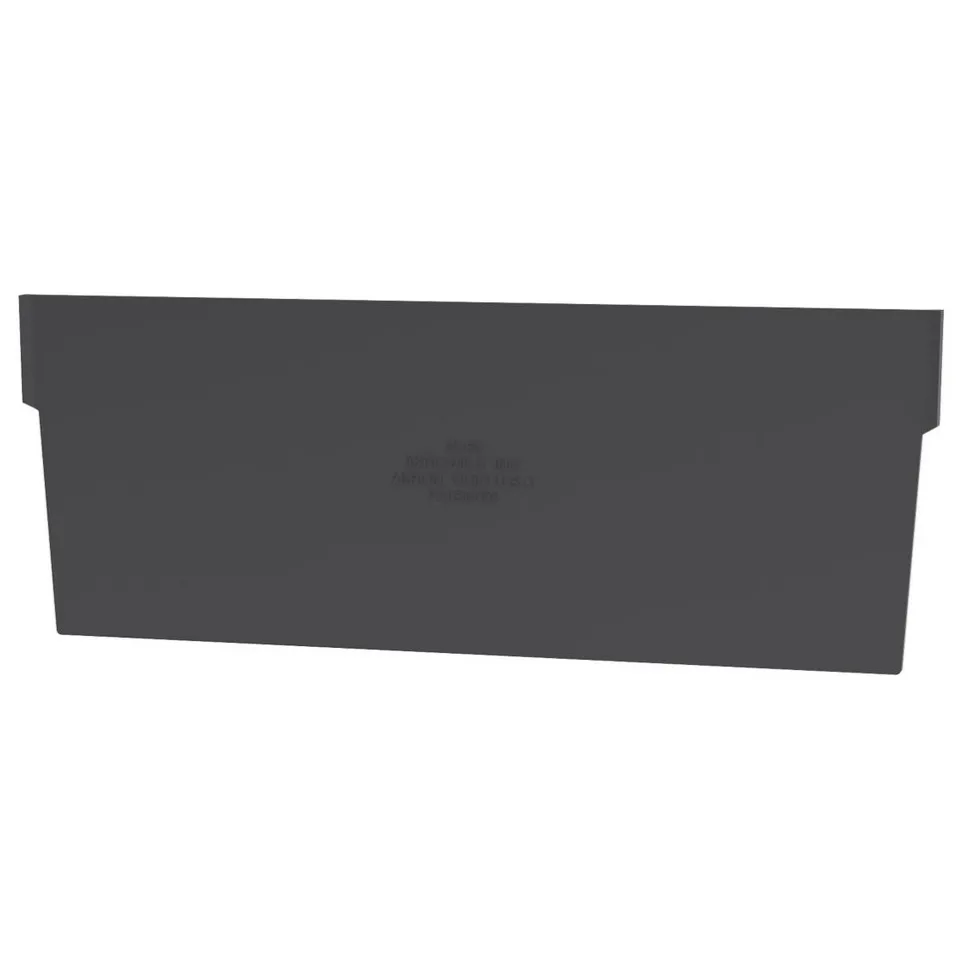 Bin Divider: Use with Akro-Mils - 30-150, 30-158 & 30-184, Black