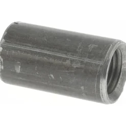 Black Coupling: 1/4", Threaded