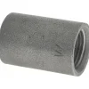 Black Coupling: 1/2", Threaded