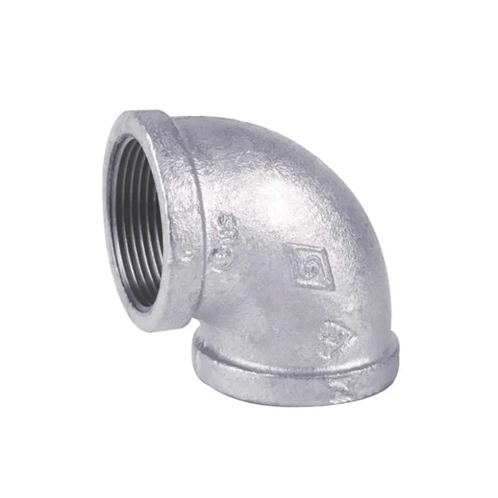 Black 90 deg Elbow: 1/2", Threaded