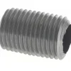 Black Pipe Nipple: 1/4" Dia x 7/8" Long, Schedule 40