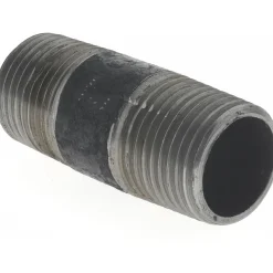 Black Pipe Nipple: 1/2